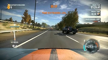 NFS The Run Platinum Medal "Traffic Jam" 2:06.27 Rural Track Attack Challenge Porsche 918 RSR