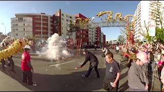 The 119th Golden Dragon Parade in 360