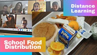 School Meal Distribution During Distance Learning