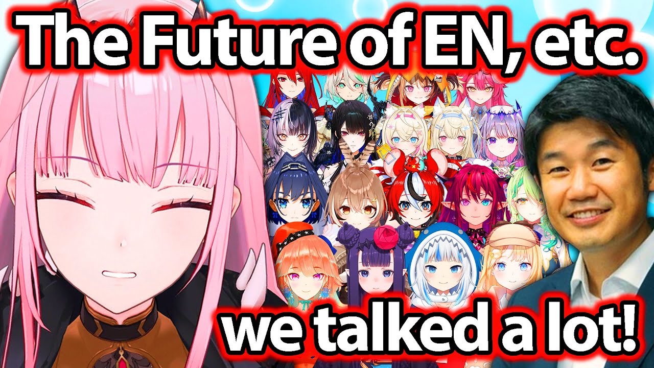 Calli Met Yagoo At Tea Party and Talked About HoloEN's Future (and many other things) 【Hololive】