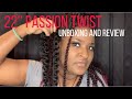 22’’ Passion twist hair unboxing &amp; Review | Losmoeer hair | life updates