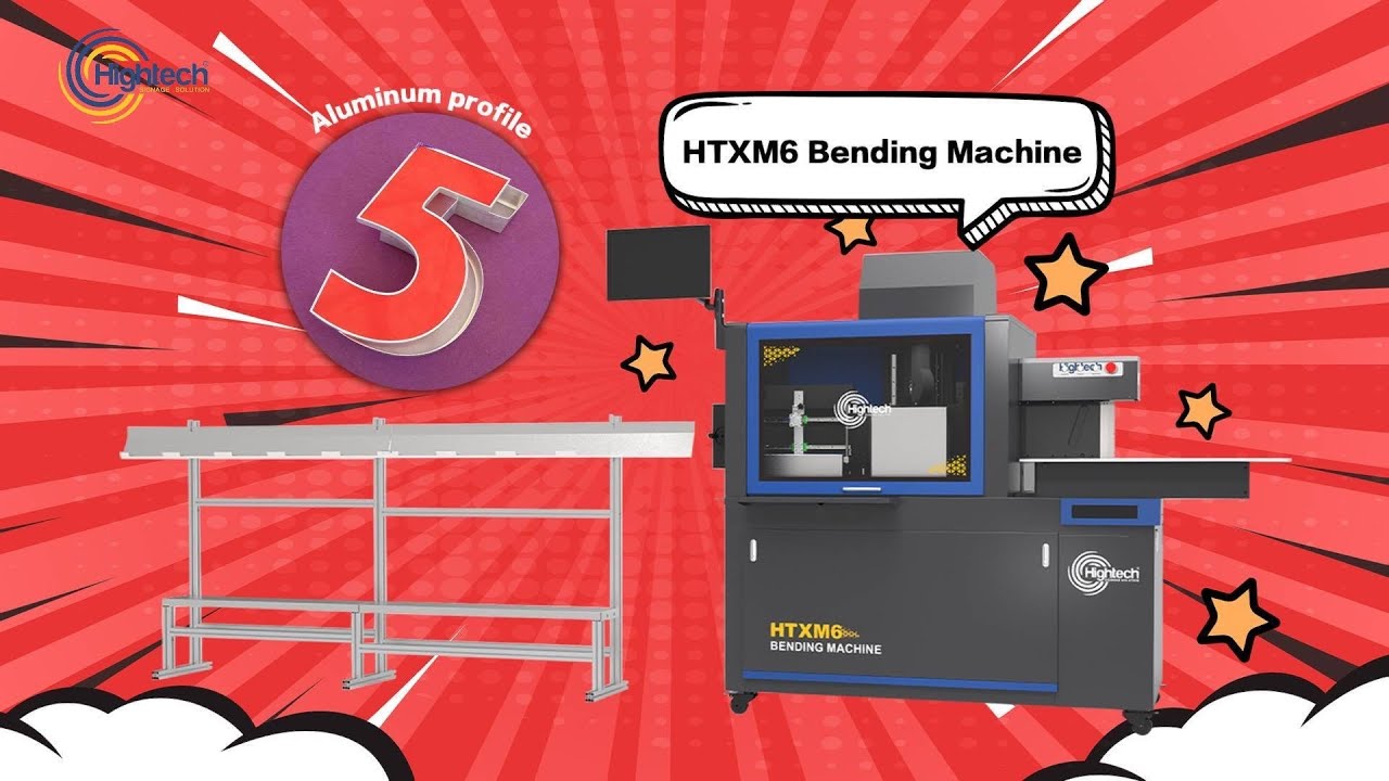 HTXM6 Channel Letter Bending Machine