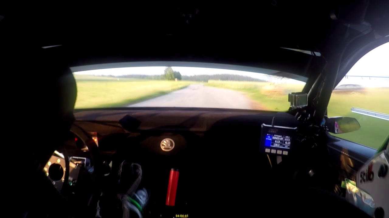 Kalle Rovanperä - Sachsen-Rallye 2018 | SS3 | Skoda R5