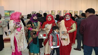 Art Exhibition 2021 BANGLADESH EMBASSY KUWAIT প্রথম দিন