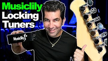 MUSICLILY Locking Tuner Install / Review in a Harley Benton ST-20