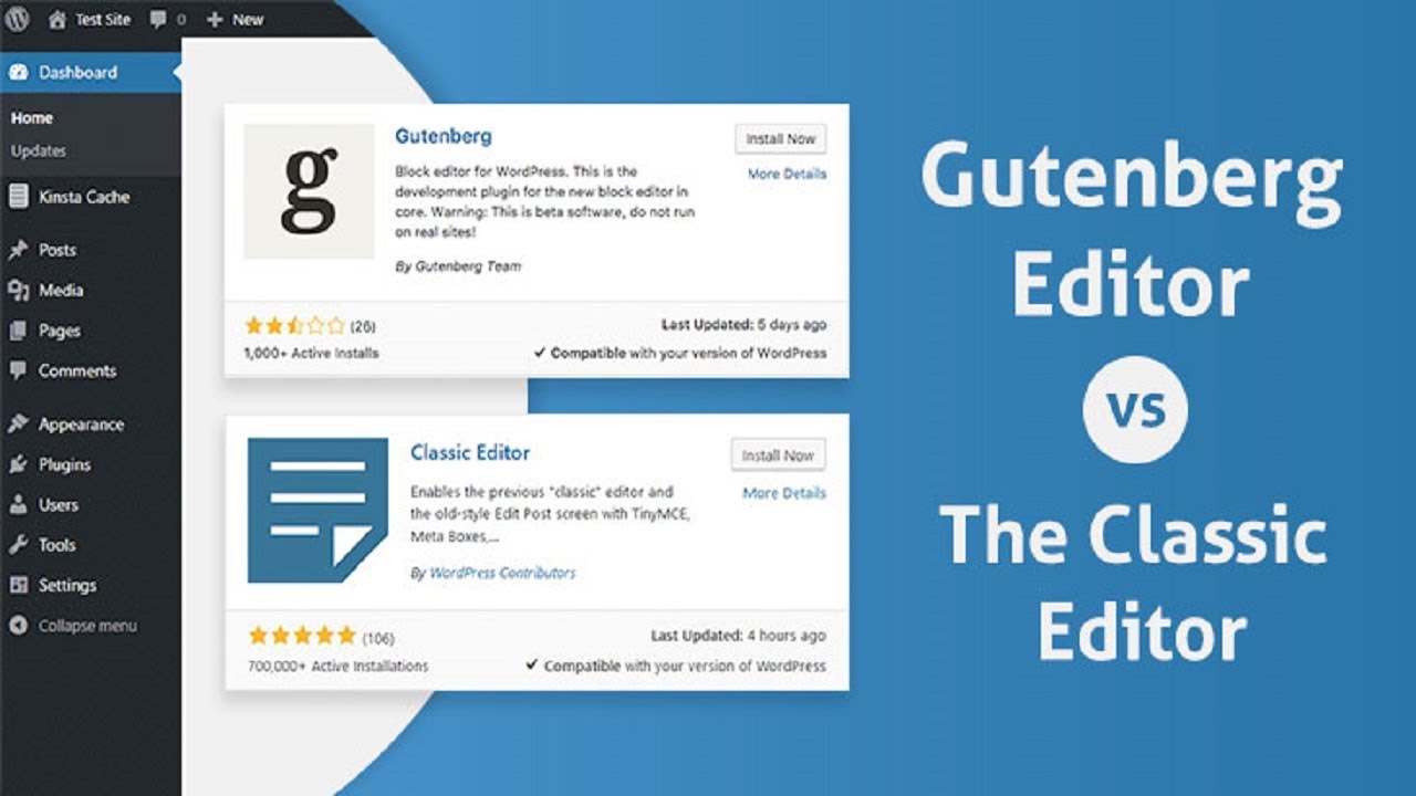 Gutenberg wordpress