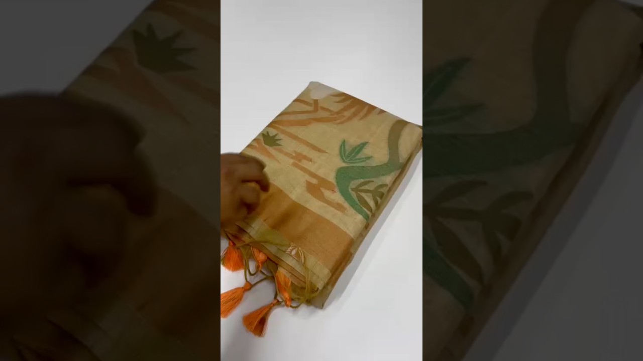 Soft Muga Cotton Resham Weaving Saree