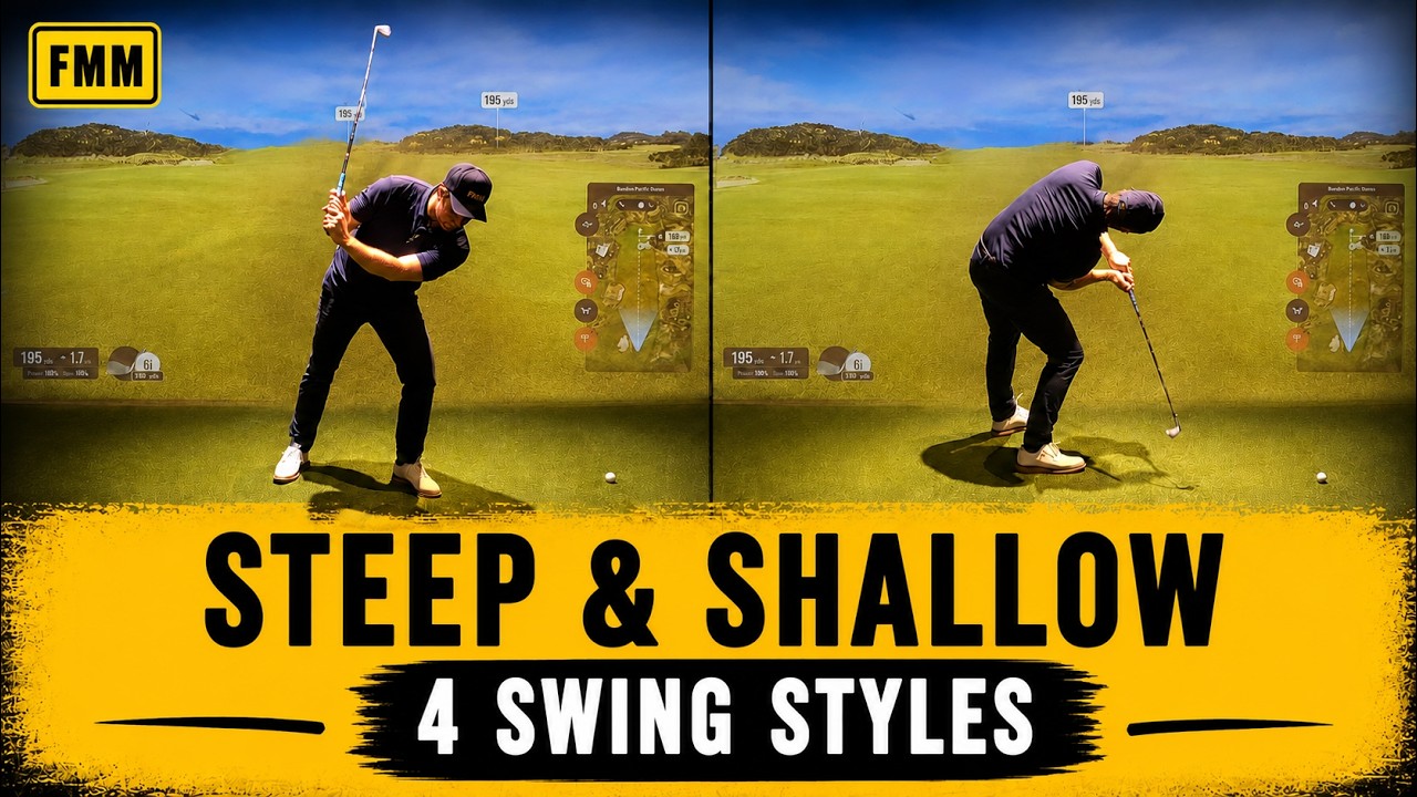 4 Swing Patterns: Decoding Steep vs. Shallow for Different Golf