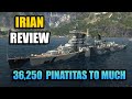 Is the Irian Worth 36,250 Pinatitas? | WoWS Legends Premium Cruiser Review