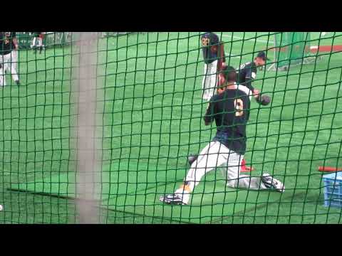 ロメロのやわらかい片手トス