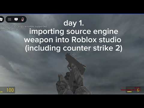 Importing source engine directly into Roblox studio (making games :"D