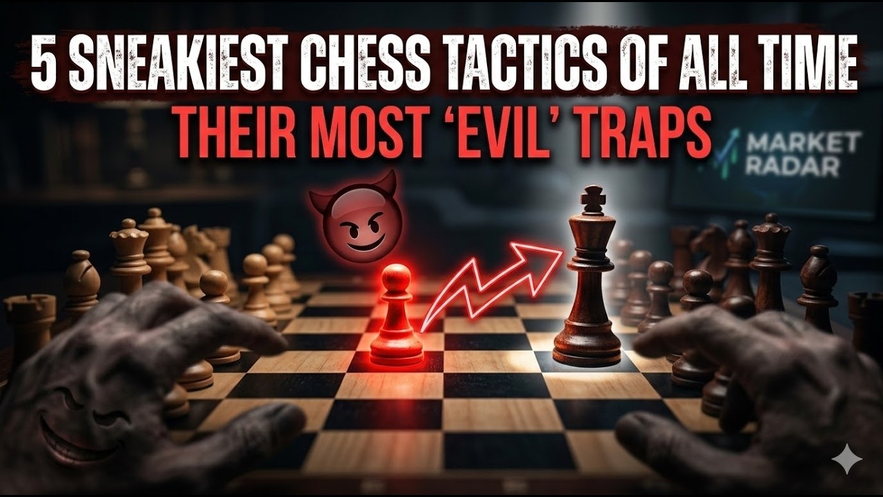 ♟️ The Dark Side of the Board: 5 Sneakiest Chess Tactics of All Time!