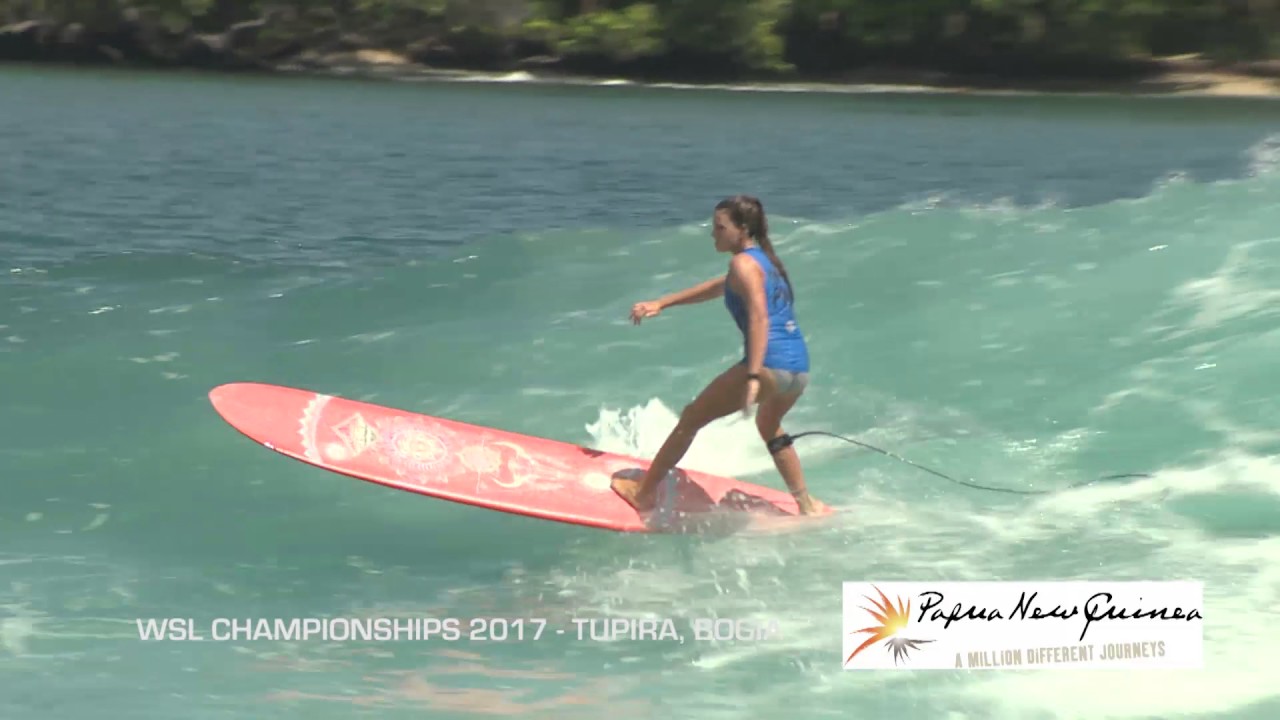 surfing dogs 2017 WSL Kumul Longboard Championships in Madang