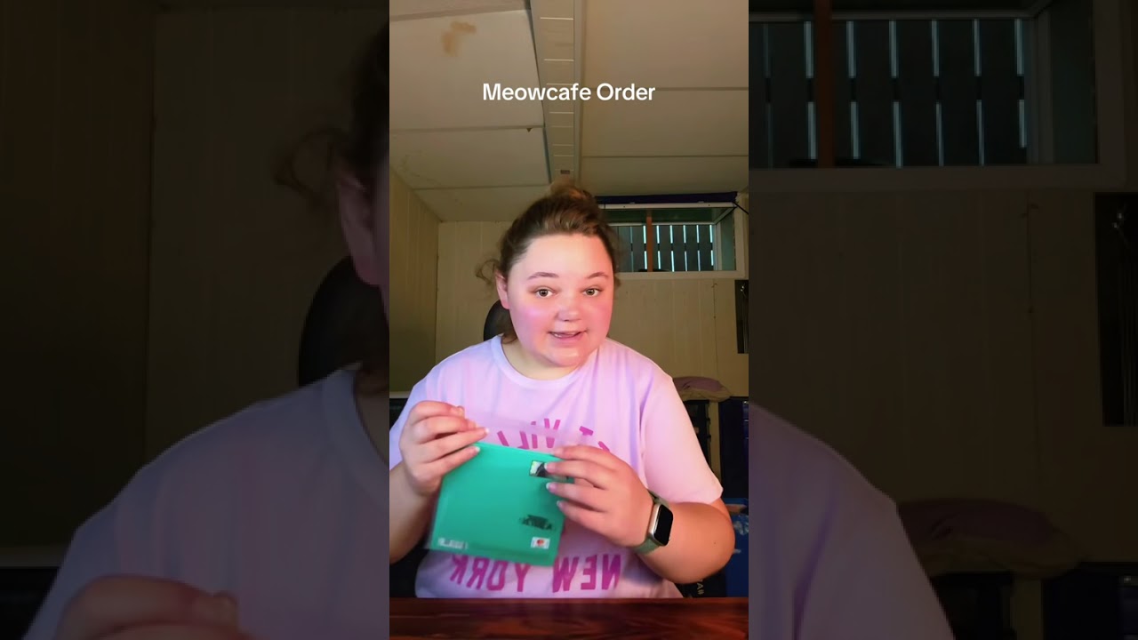 Meowcafe Order Opening | Shae Hamilton