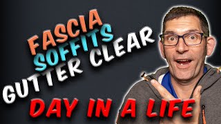 A Day In The Life Of A Window Cleaner | Gutter Day!