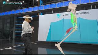 ​ESPN's NFL Analyst explains a Hamstring Injury using Human Anatomy VR. 🏈