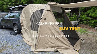 Kampkeeper Suv Tent First Impressions & Overland Rig Build