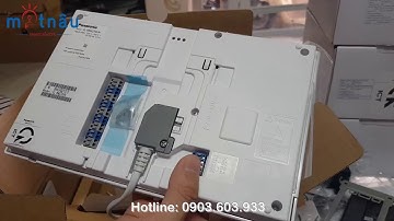 Hướng dẫn lắp đặt Chuông cửa có hình Panasonic VL SW274VN