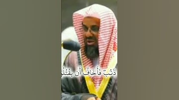 تلاوة الشيخ سعود الشريم حفظه الله  قصة فرعون و سيدنا موسى عليه الصلاة والسلام