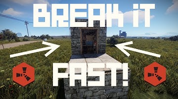 How to Raid a Door in Rust