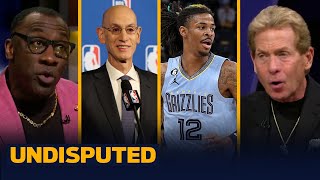 Adam Silver says a decision on Ja Morant will be announced after the Finals | NBA | UNDISPUTED