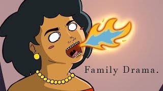 When you got Beef with Family - animation | Young Don