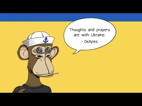 ArtUp - ის და ქართველი ხელოვანი ადამიანების NFT - კოლექცია უკრაინის დასახმარებლად