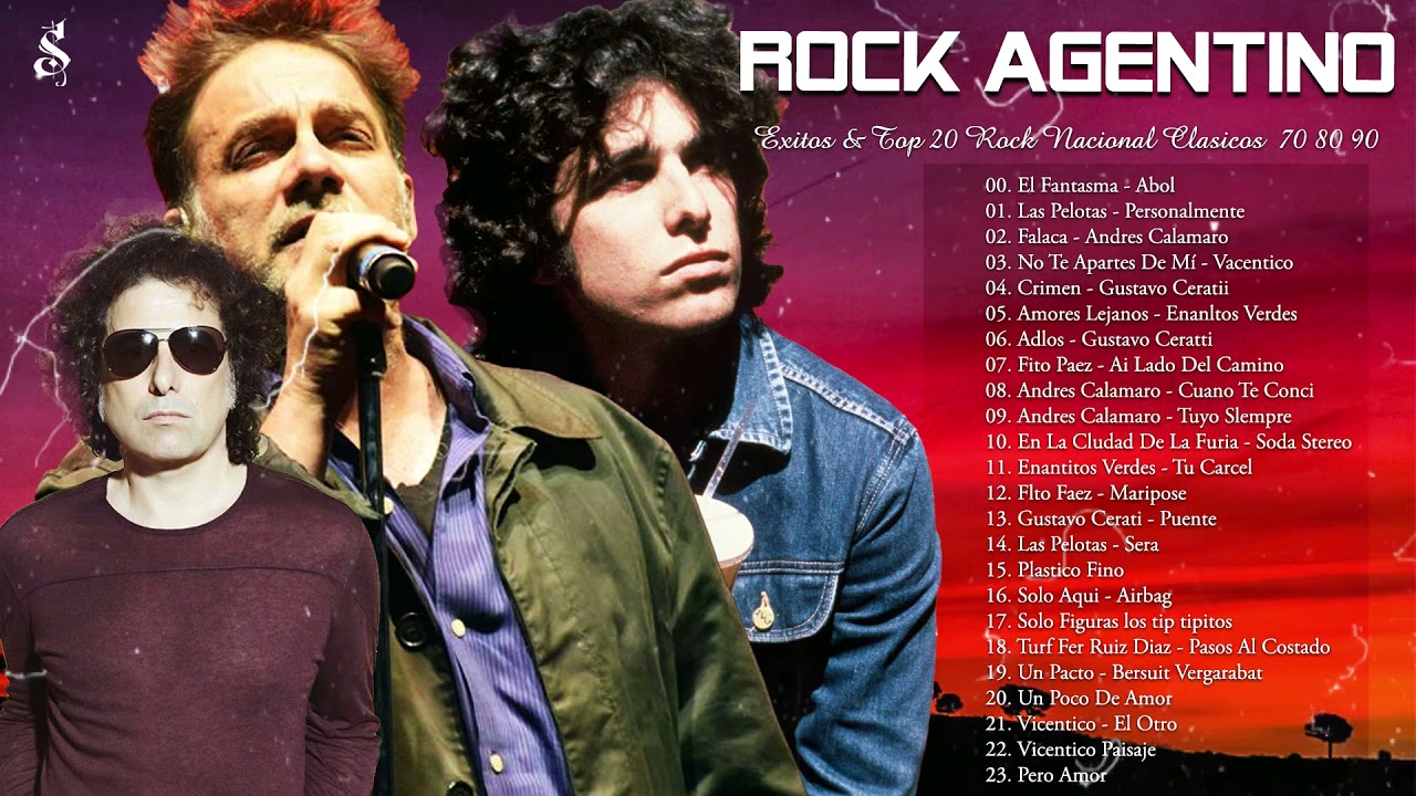 Exitos Rock Nacional Argentino Las Mejores Canciones del Rock Argentino ...