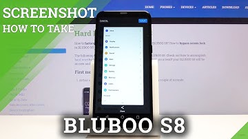 How to Take Screenshot in BLUBOO S8 – Capture Screen