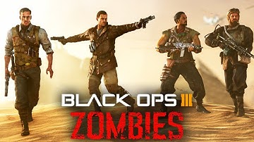 ANCIENT EGYPT ZOMBIES w/ FULL EASTER EGG! (INSANE) - BLACK OPS 3 ZOMBIES CUSTOM GAMEPLAY!