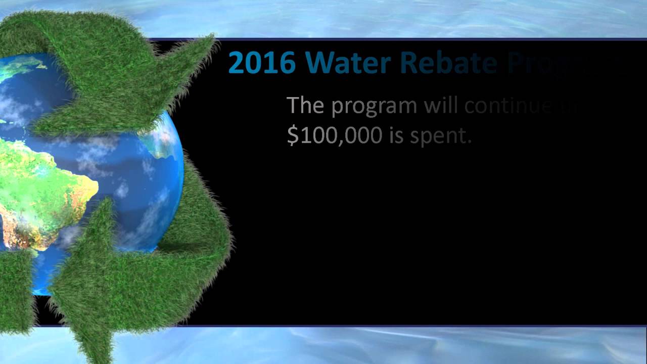 City Of Wichita 2016 Water Rebate Program YouTube