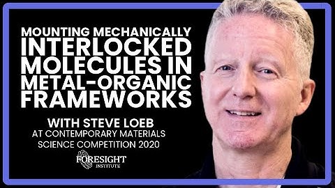 Mounting Mechanically Interlocked Molecules in Metal-Organic Frameworks - Steve Loeb