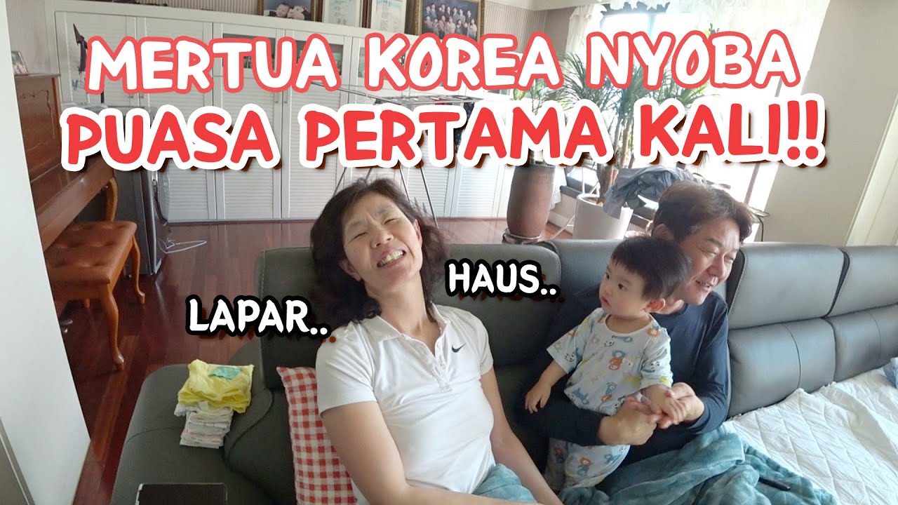 Pertama Kali Puasa barsama Mertua di KOREA !!