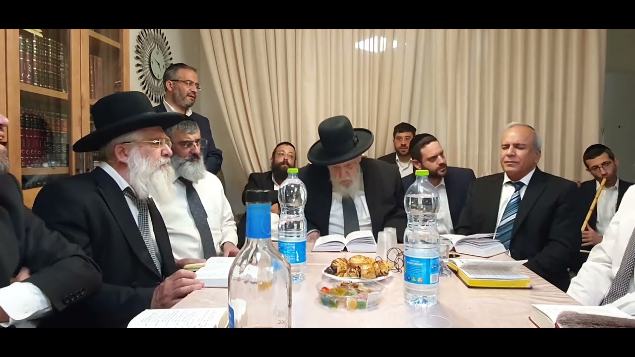 יחיאל נהרי בבית מרן חכם שלום כהן אלי בא זמן