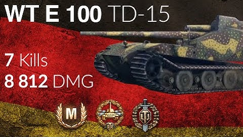 World of Tanks | Waffenträger auf E 100: TD-15 mission for Object 260