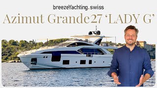 SOLD - 2019 Azimut 27 Metri Grande