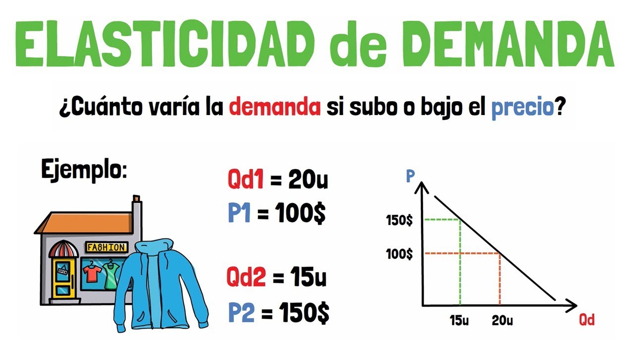 Elasticidad Precio De La Demanda Explicado Para Principiantes Youtube