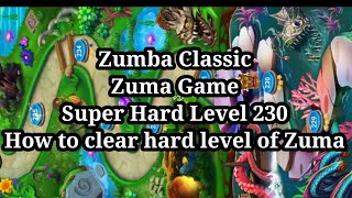 Zumba Classic / Zuma Game / Android game / Super Hard level 230 / How to clear Hard level of Zuma screenshot 4