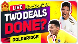 VARANE Transfer Boost! SANCHO Medical Today! Man Utd Transfer News