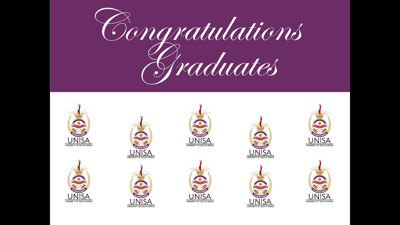 Unisa Autumn and Spring Graduations (03 December 2021) - YouTube