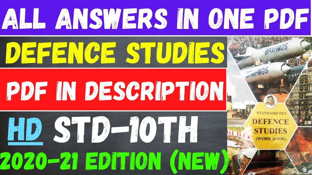 ebook store 2022 New defence studies workbook std 10 answers l defence studies 10 answer pdf |all answer vikas jevandeep