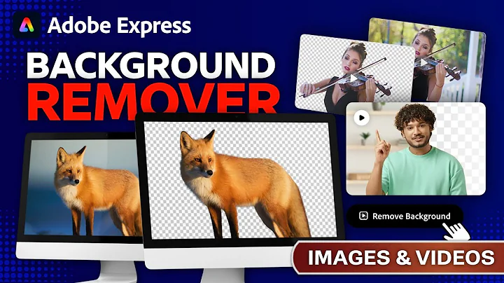 Remove Photo & Video Backgrounds FREE in Adobe Express!