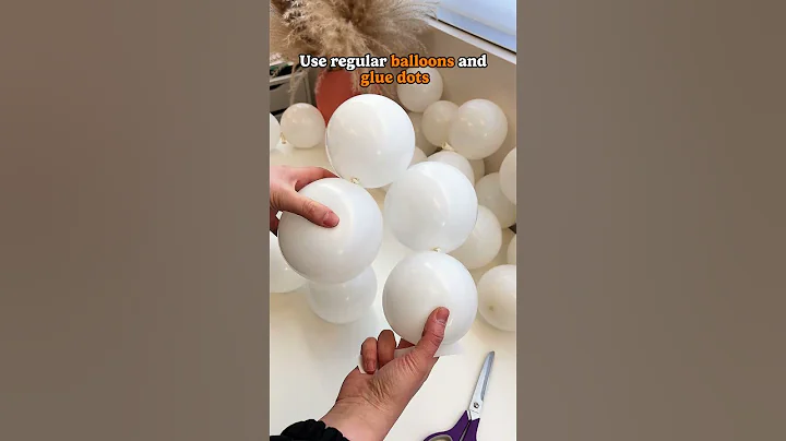 Quick Balloon Hack: Link Balloons with Glue Dots! 🎈 thumbnail