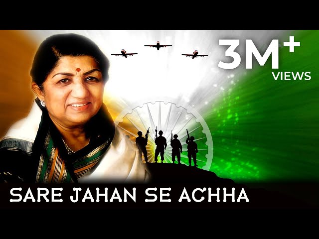 Saare Jahan Se Achcha Song With Lyrics #indianpatriotic - YouTube