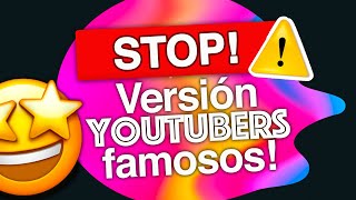 ¡STOP! Versión Youtubers Famosos 🤩 ¡Reto!