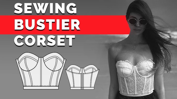 Sewing Bustier Corset | Pattern and Cutting | Free Corset Pattern - YouTube sewing-bustier-corset-pattern-and-cutting-free-corset-pattern-youtube