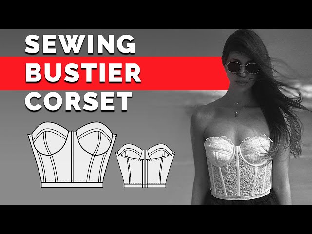 Lineup of my free corset patterns!  Corset sewing pattern, Corset pattern,  Fashion sewing