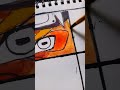 naruto eye drawing 👁️