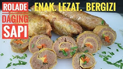 rolade daging sapi // resep rolade daging sapi , enak , mudah , dan sehat serta bergizi - Durasi: 15.30. 