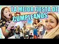 🎂 ¡LA MEJOR FIESTA de CUMPLEAÑOS de ELAIA! 🎉 COLCHONETAS y MUCHOS YOUTUBERS 😱  | VLOGS DIARIOS